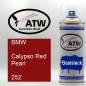 Preview: BMW, Calypso Red Pearl, 252: 400ml Sprühdose, von ATW Autoteile West.